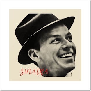 frank sinatra tshirt Posters and Art